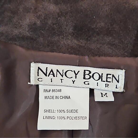 Women's Vtg Suede Leather Jacket Size M w Matching skirt Cowgirl Southwestern - Picture 9 of 9